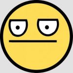 :| (unamused)