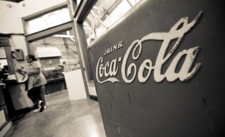 Coca Cola cooler
