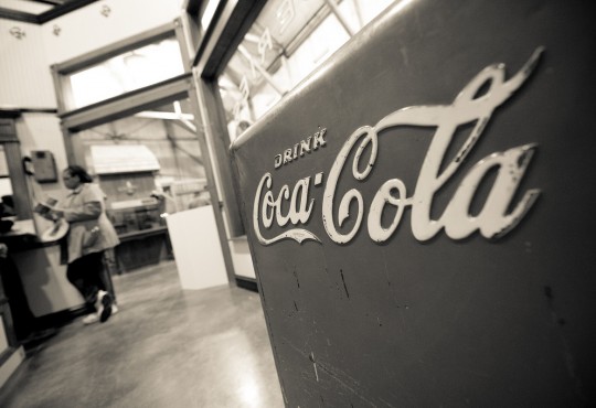 Coca Cola cooler